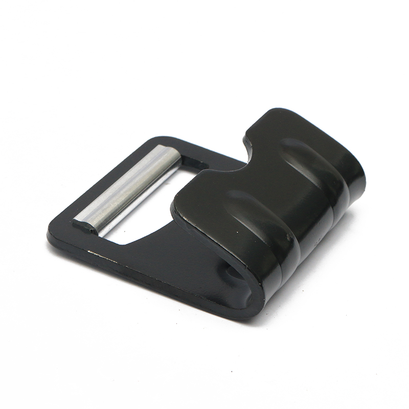 II inch nigrum e-coating metallum plana j hook