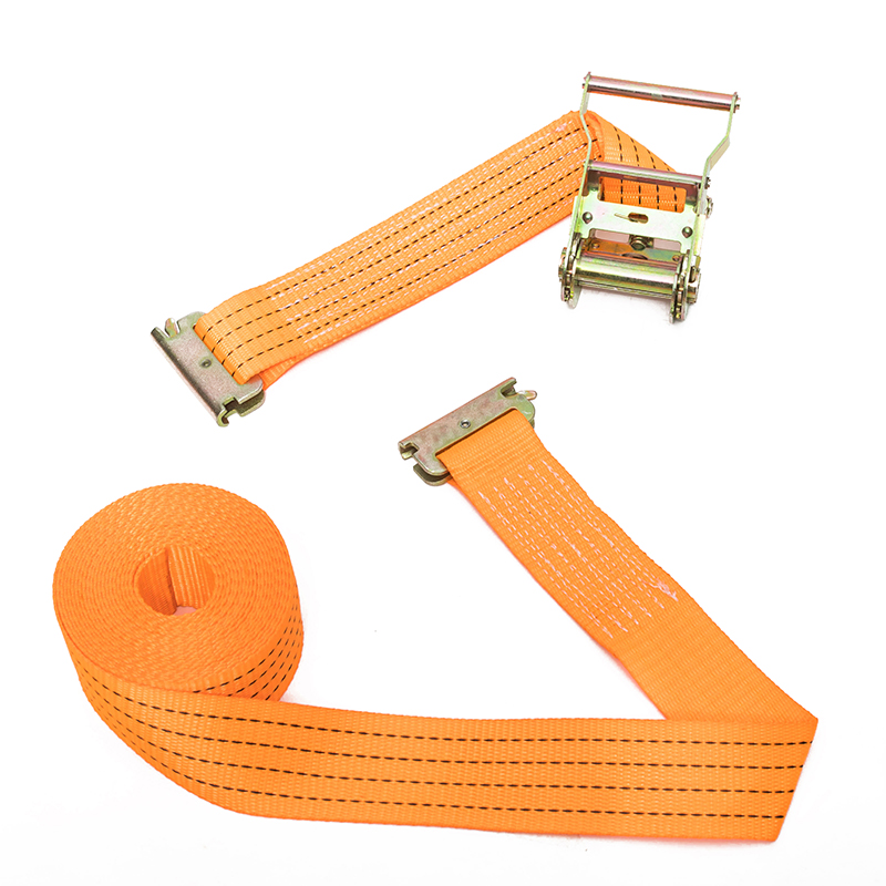 II inch 50mm * 2T colligationem descendit lorum cum E hook salsissimus vir vivens Ratchet Tiedown E-Track Ratchet Loading Loading Loading Straps