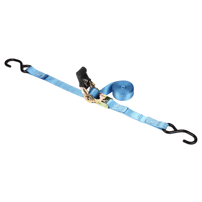 I inch 25mm 800kg Ratchet colligationem-descendit cum nigrum iactaret s hamo