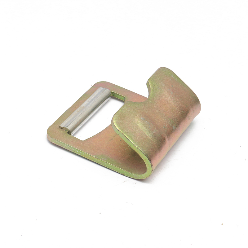 II inch nigrum e-coating metallum plana j hook