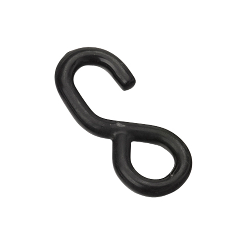 I inch Nigrum PVC iactaret S Hook