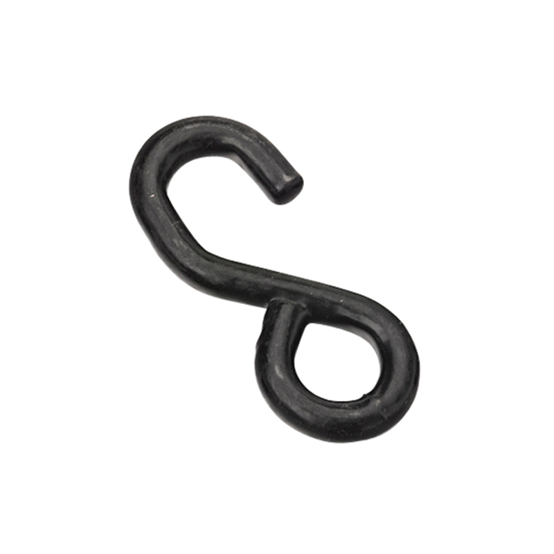 I inch Nigrum PVC iactaret S Hook