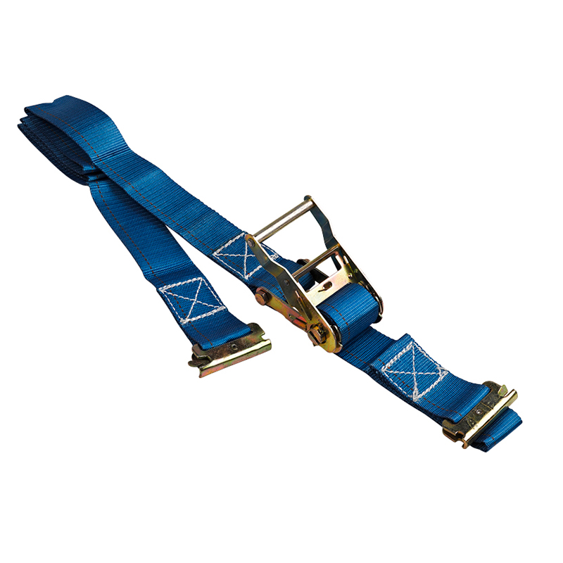 II inch 50mm * 2T colligationem descendit lorum cum E hook salsissimus vir vivens Ratchet Tiedown E-Track Ratchet Loading Loading Loading Straps